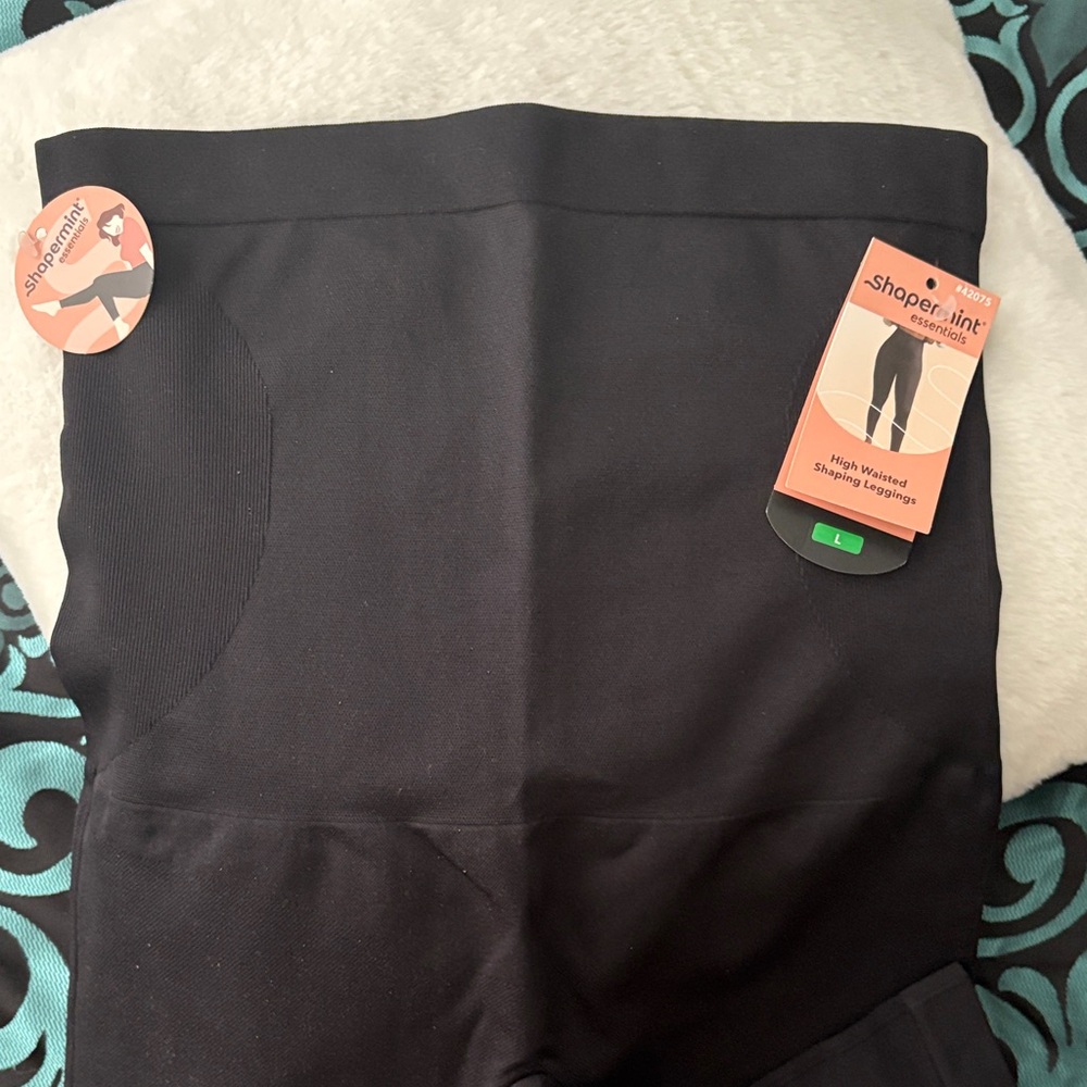 Shapermint Essential Black High-Waisted Leggings
